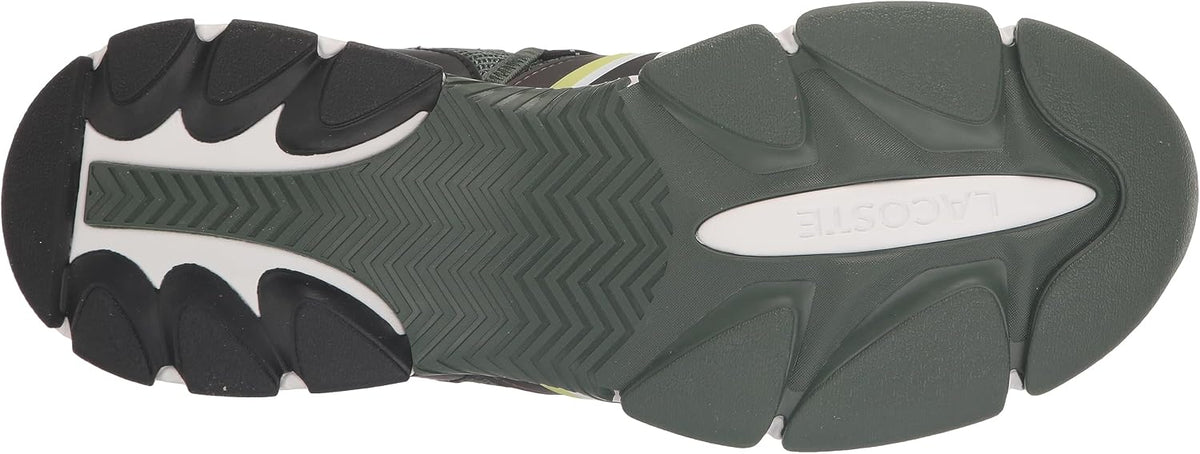 Lacoste Tenis texturizados L003 0722 1 SMA para hombre, color negro