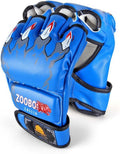 ZooBoo Guantes MMA, Guantes de Boxeo de Medio Dedo Mitones MMA con...