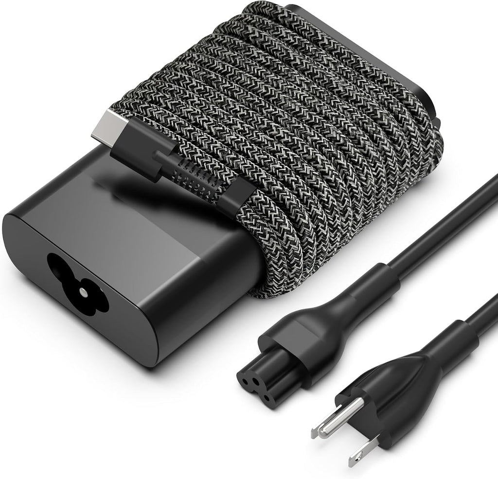 QIOUZW Cargador de portátil USB C delgado de 65 W compatible con HP...
