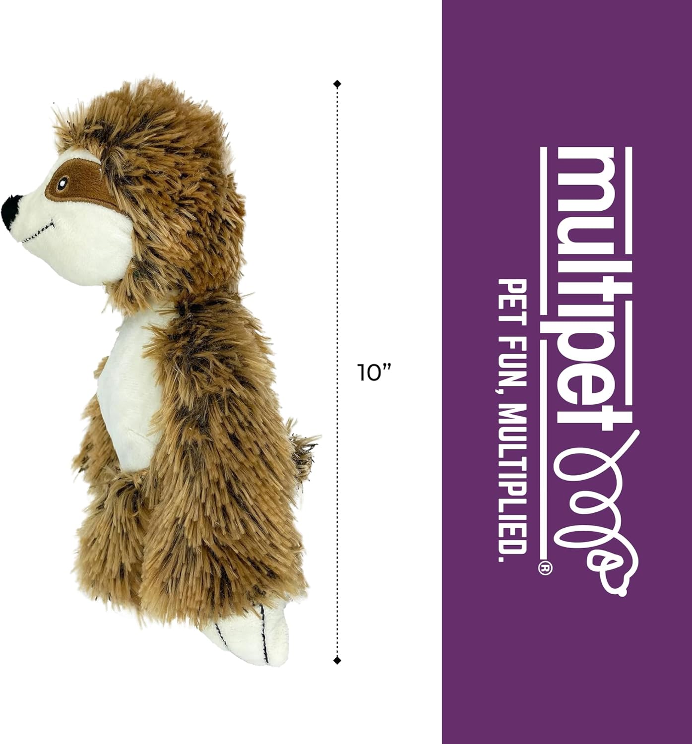Multipet Bark Buddies Juguete de Peluche de Perezoso para Perros -...
