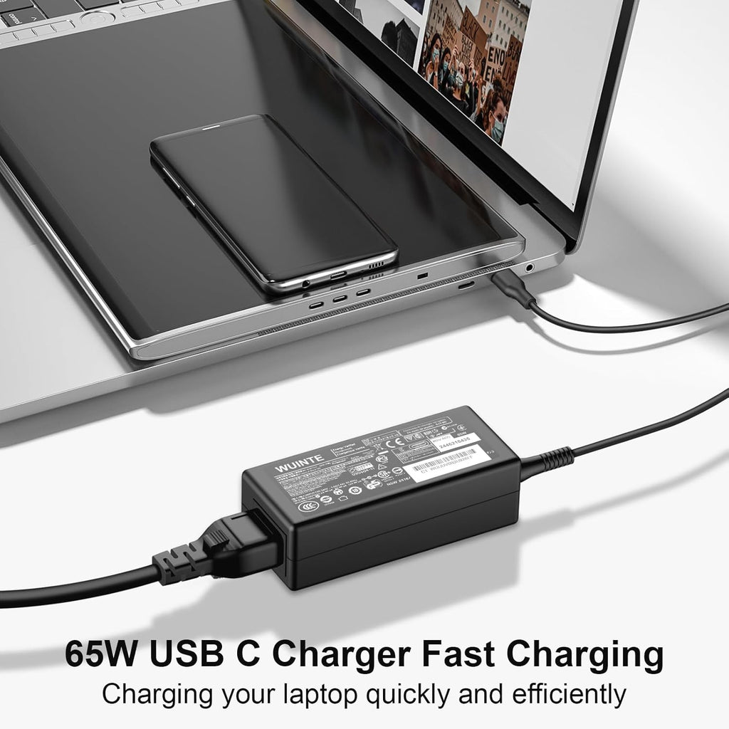 Cargador compatible con Acer Laptop Chromebook Cargador 45W USB C A...