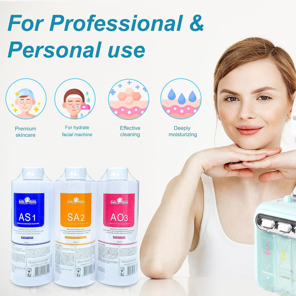 YMEYFAN Solución SA2 para hidratar oxígeno hidrógeno máquina facial...