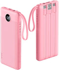 VRURC Cargador de teléfono portátil, cargador portátil de viaje con...