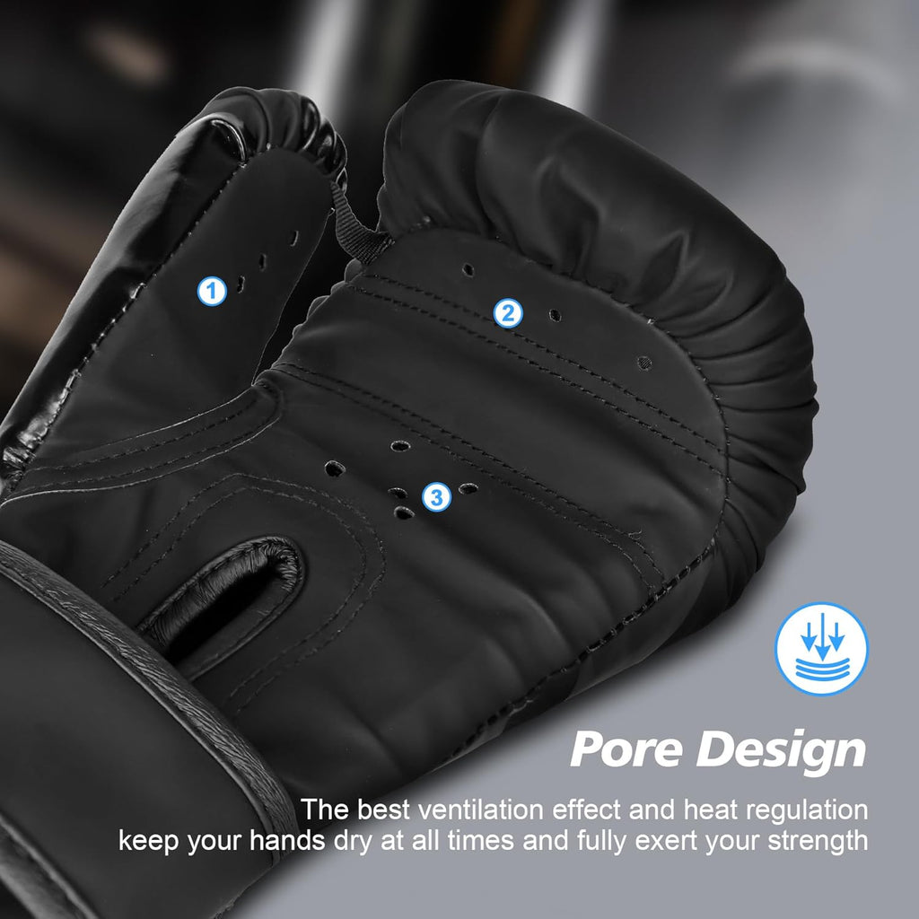Inmorven Guantes de Boxeo, Entrenamiento Sparring, Muay Thai MMA Ki...