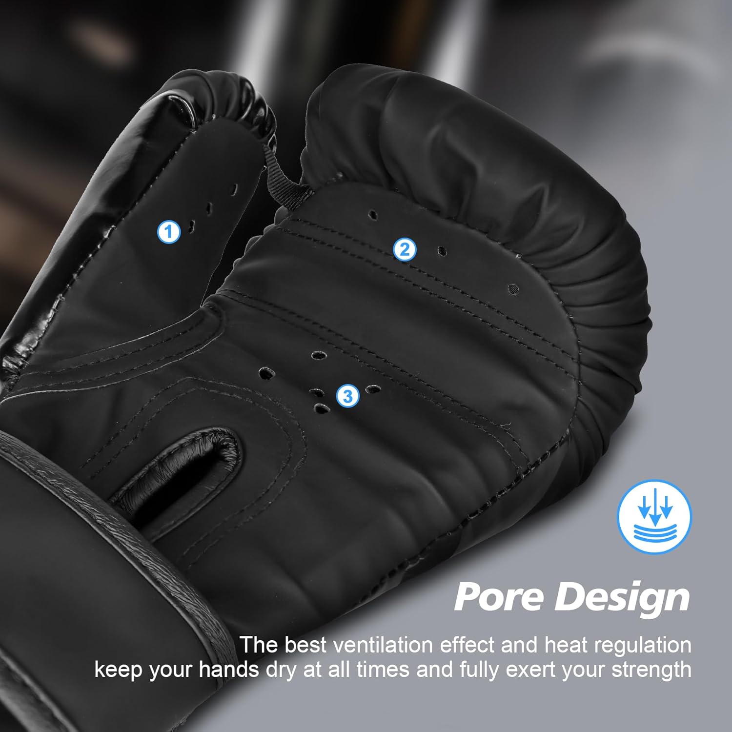 Inmorven Guantes de Boxeo, Entrenamiento Sparring, Muay Thai MMA Ki...