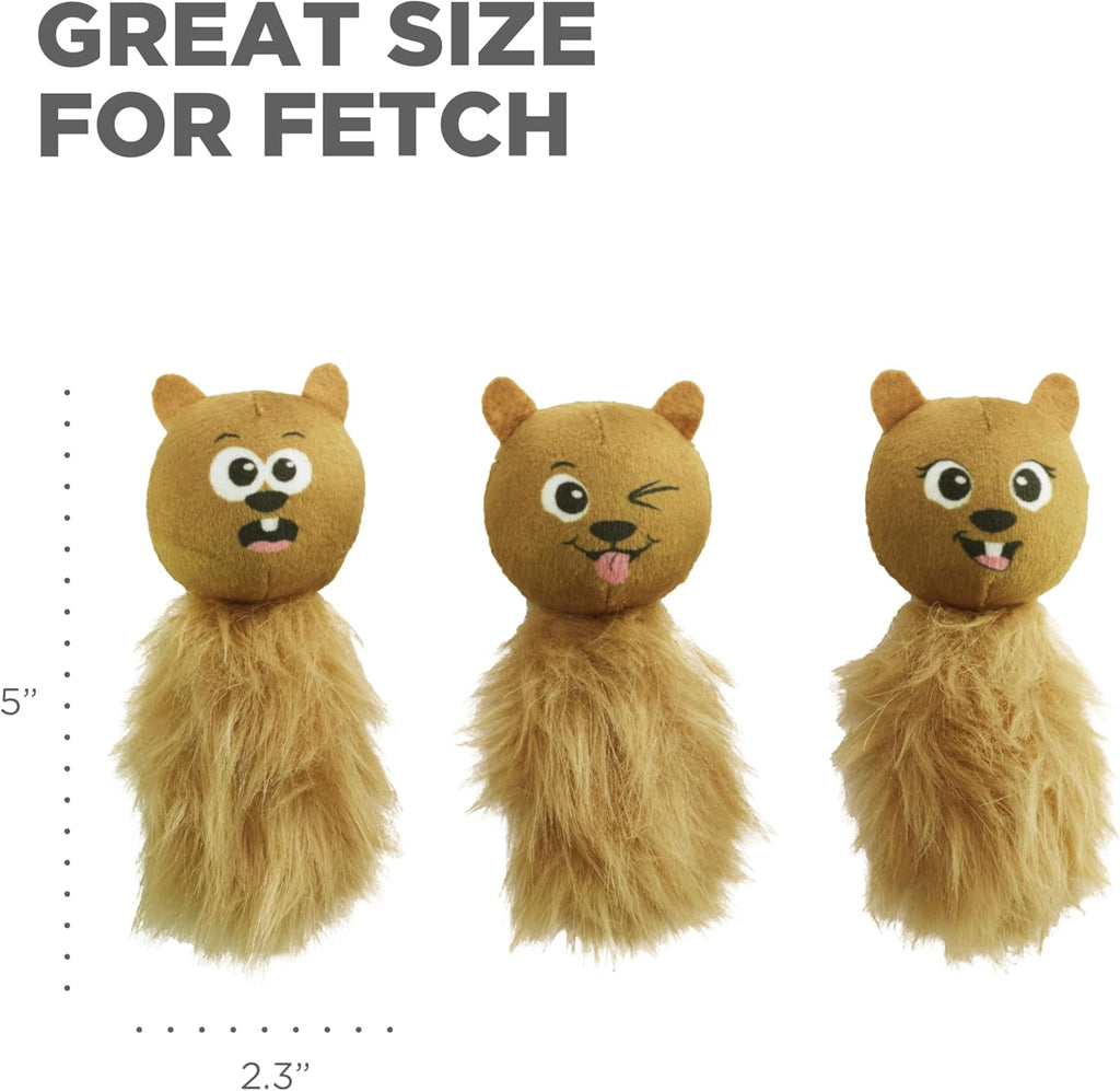 Outward Hound Nina Ottosson - Juguetes de mapaches de peluche de re...