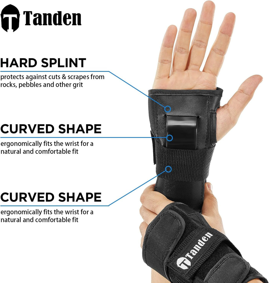 Tanden - Protectores de muñeca para patinaje, equipo de protección...