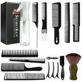 SEIMEIKEN Juego de 16 accesorios profesionales de peluquería y pein...