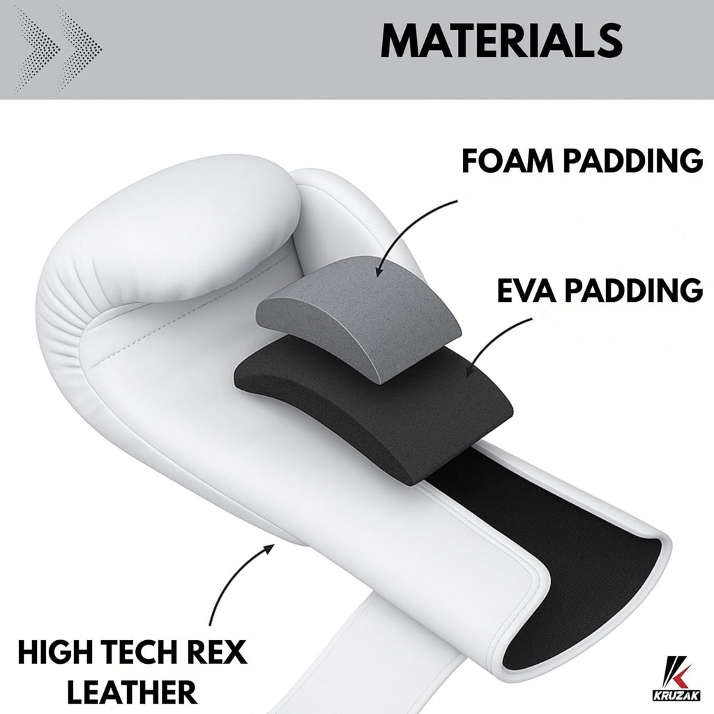 KRUZAK - Guantes de boxeo para hombres y mujeres, ideales para kick...