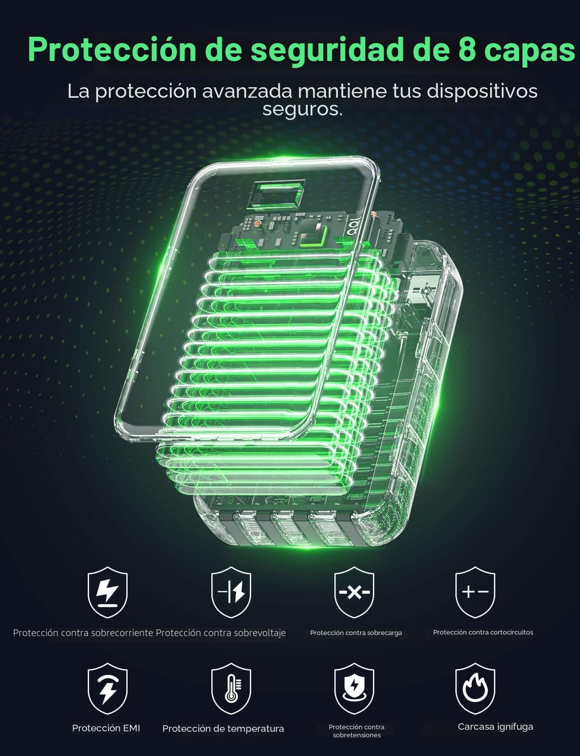 YBYP Cargador portátil de 50000 mAh, cargador portátil de carga ráp...