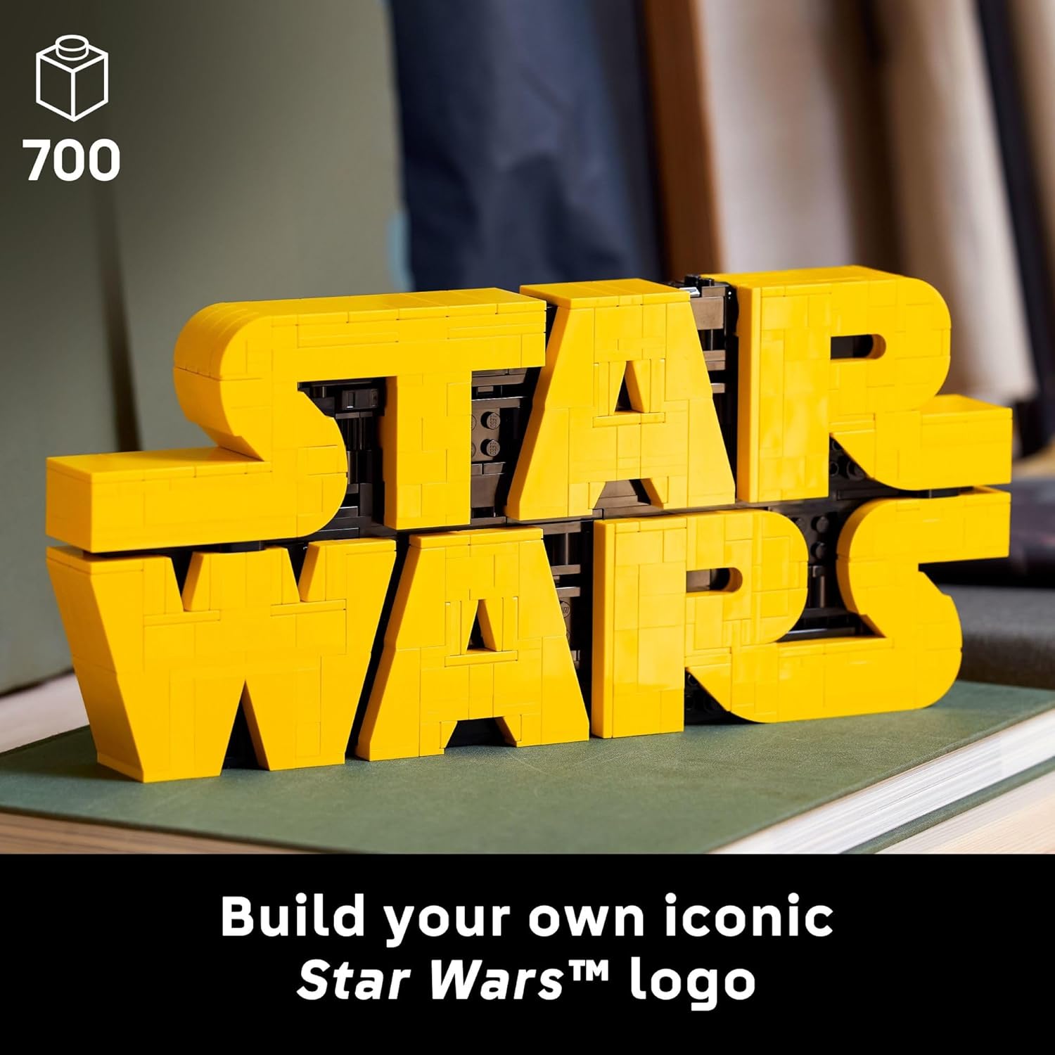 LEGO Star Wars Logo de Star Wars construido con ladrillos \u2013 Bl...