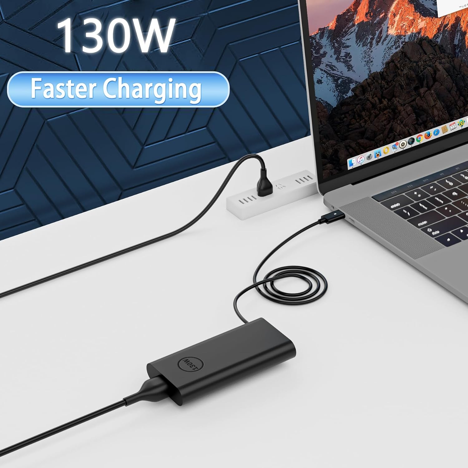 GEYUTOTE Reemplazo para cargador portátil Dell 130W 100W 65W USB ti...