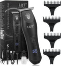 LQT Cortapelos profesional para hombres, modo dual inalámbrico y co...