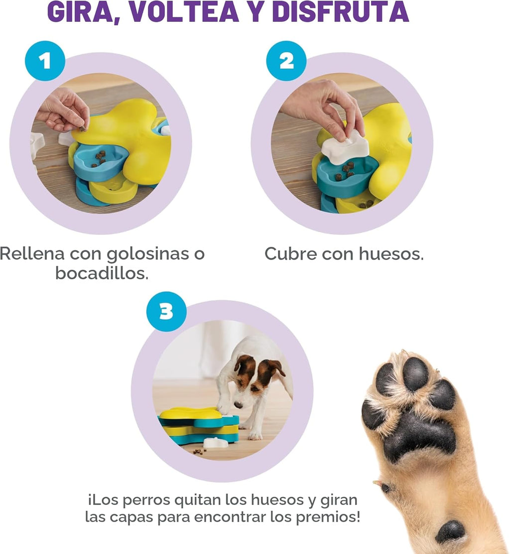 Outward Hound by Nina Ottosson - Juguete interactivo Dog Tornado pa...