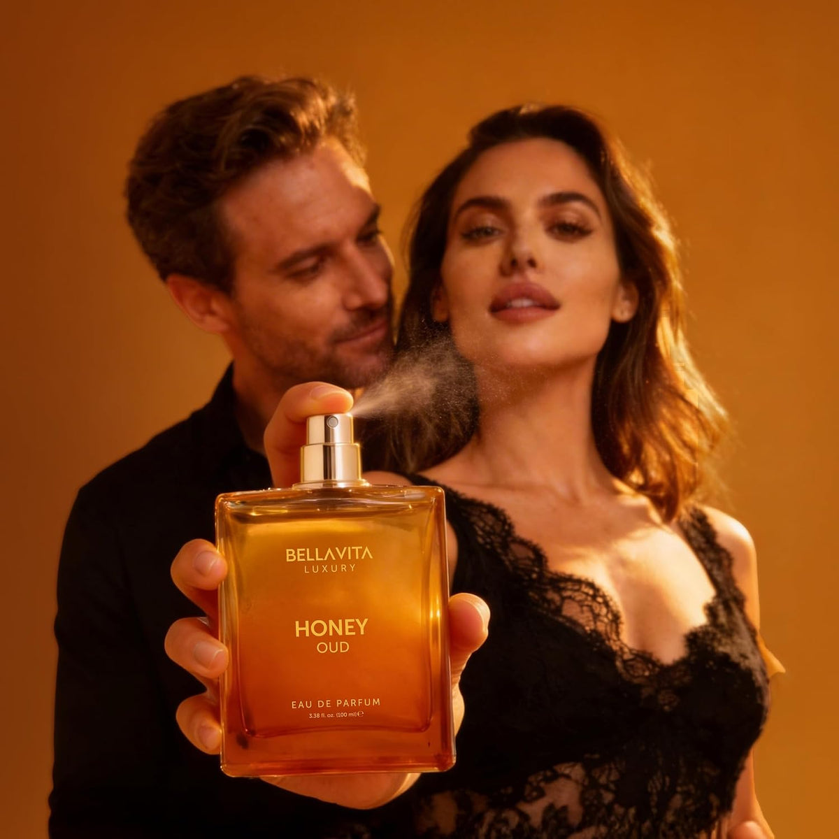 BellaVita Luxury Honey Oud Eau de Parfum (3.4 onzas líquidas) | Pac...