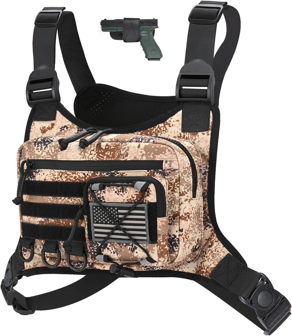 koculemi Bolsa de Pecho para Deportes al Aire Libre para Hombres, F...