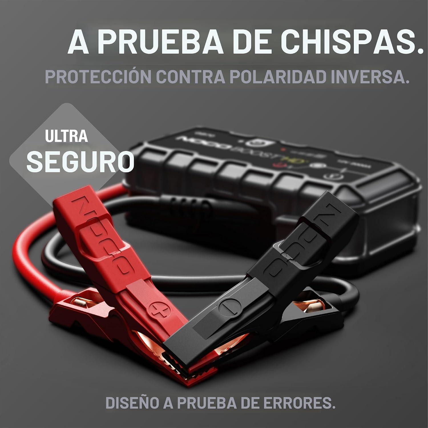 NOCO Boost GB70: Arrancador de 2000 A UltraSafe \u2013 Paquete de r...