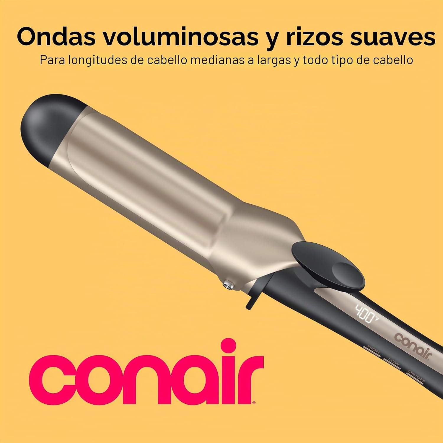 INFINITIPRO DE CONAIR Plancha rizador de 1.75 pulgadas, barril de 1...