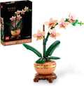 LEGO Botanicals - Set de Construcción Mini Orquídea - Artificial, O...