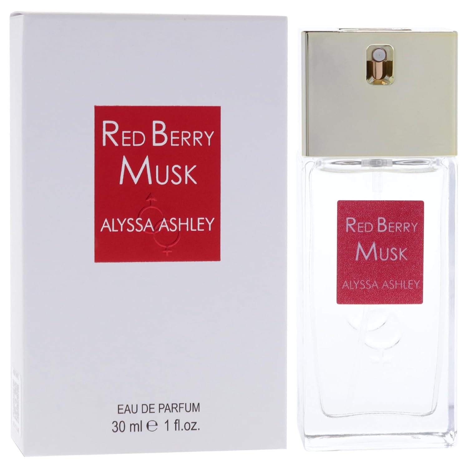 Alyssa Ashley Red Berry Musk - Mini perfume para mujeres y colonia...