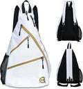A11N SPORTS Bolsa de Pickleball, Bandolera Reversible con Correa Cr...