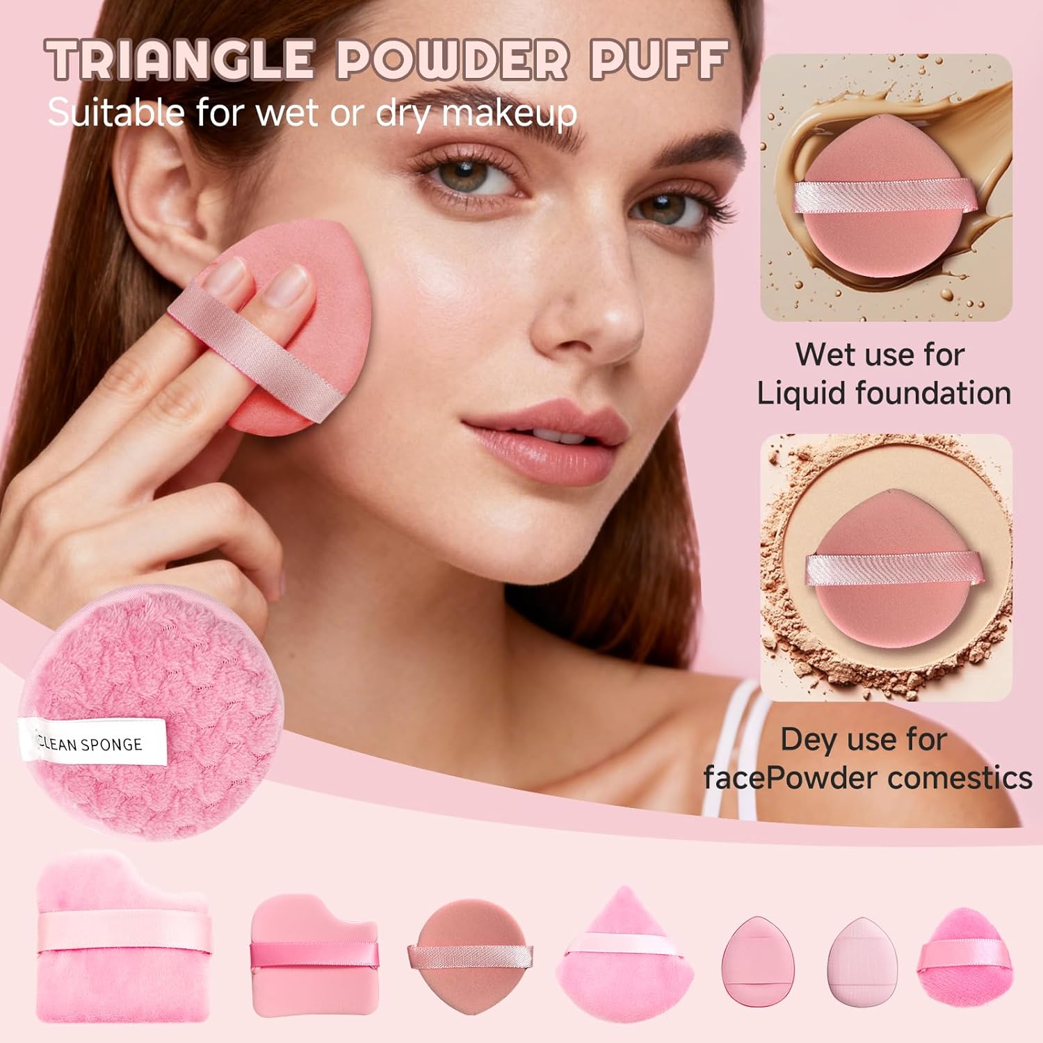 CLRDZN Juego de 70 brochas de maquillaje, juego de brochas de maqui...