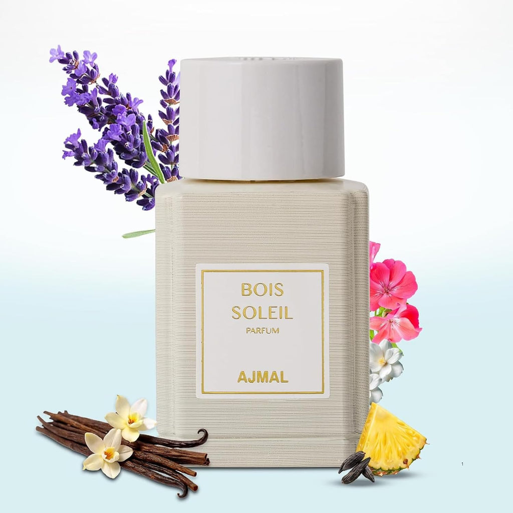 Ajmal Oud Marquis Bois Soleil Eau de Parfum para hombre, 3.4 fl oz...
