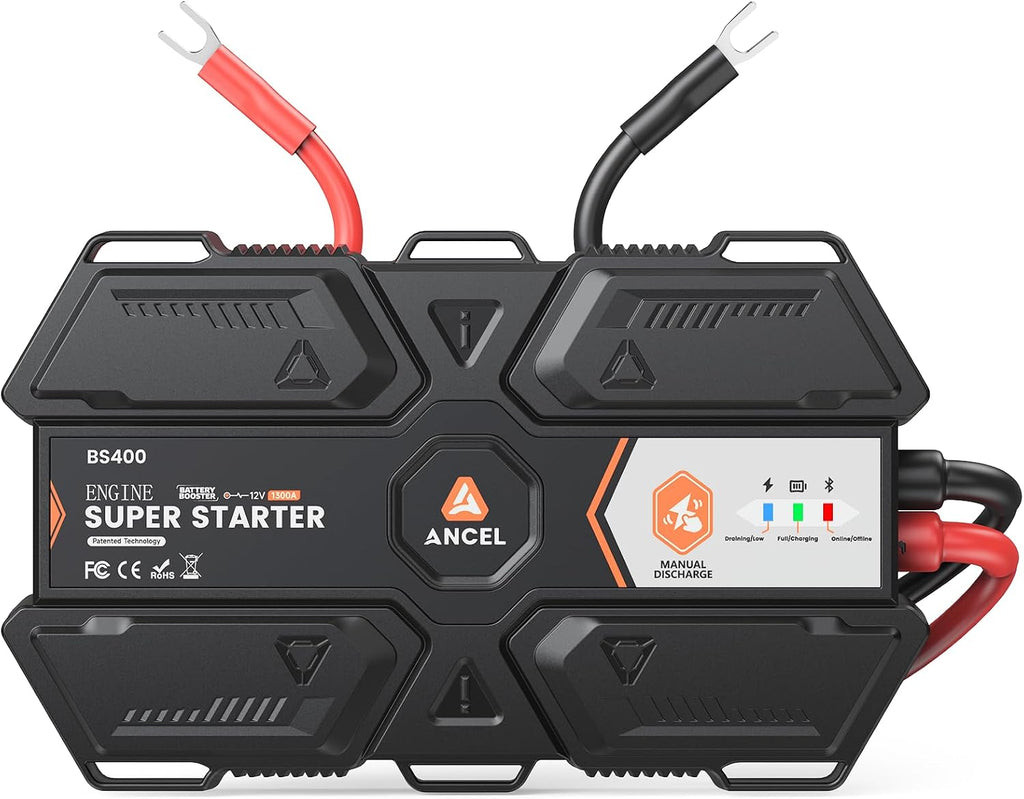 ANCEL BS400 Super Starter, arrancador de súper condensador conectad...
