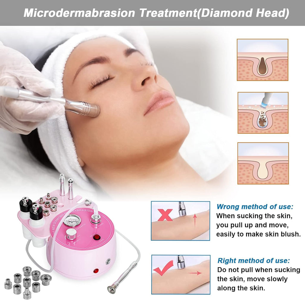 AIMENGXI Máquina de Microdermoabrasión de Diamante Profesional Plus...