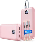 Cargador portátil de batería de 60,000 mAh, cargador de teléfono de...