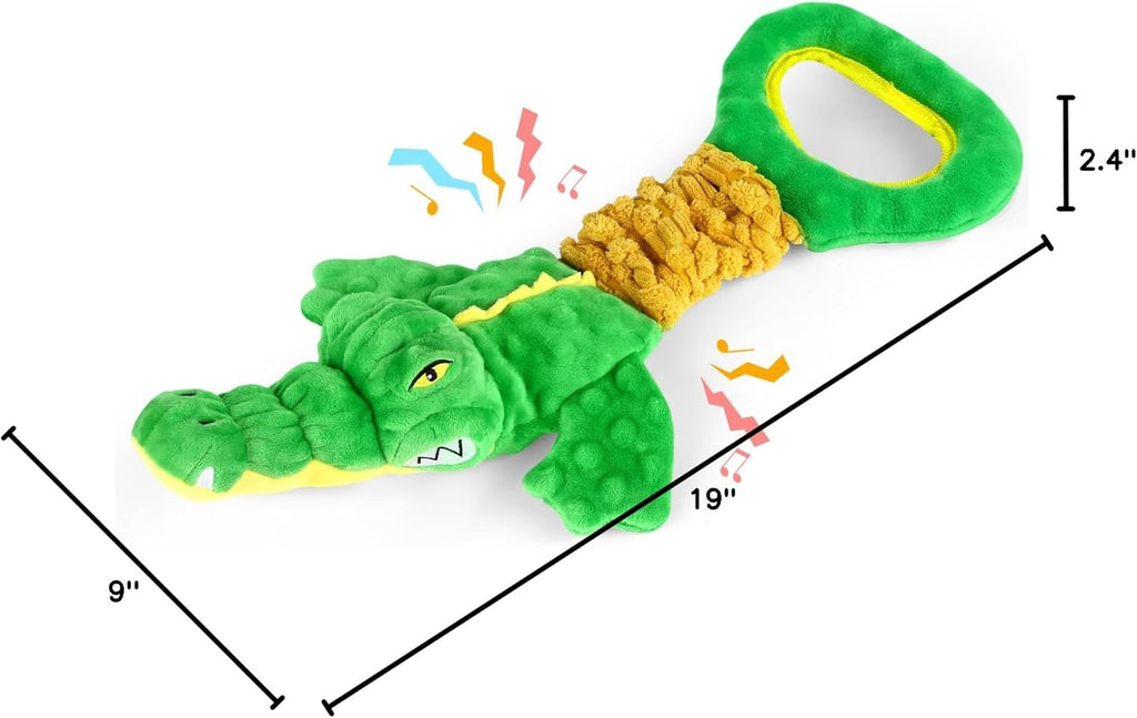 Eneston Juguetes grandes para perros, juguete de peluche chirriante...