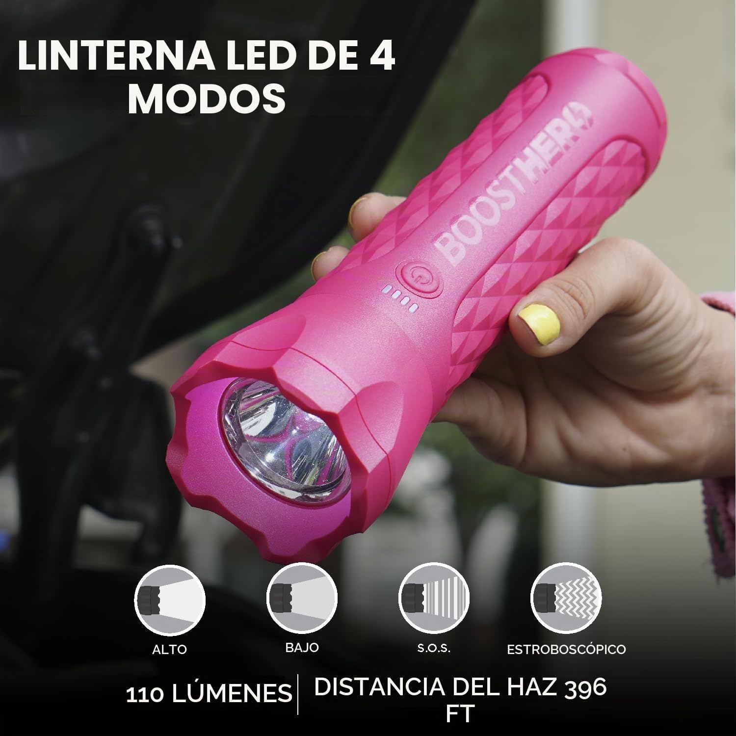 BoostHero - Arrancador de batería portátil para automóvil, banco de...