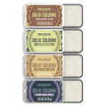 Viking Revolution Paquete de 4 colonias sólidas para hombre de 0.5...