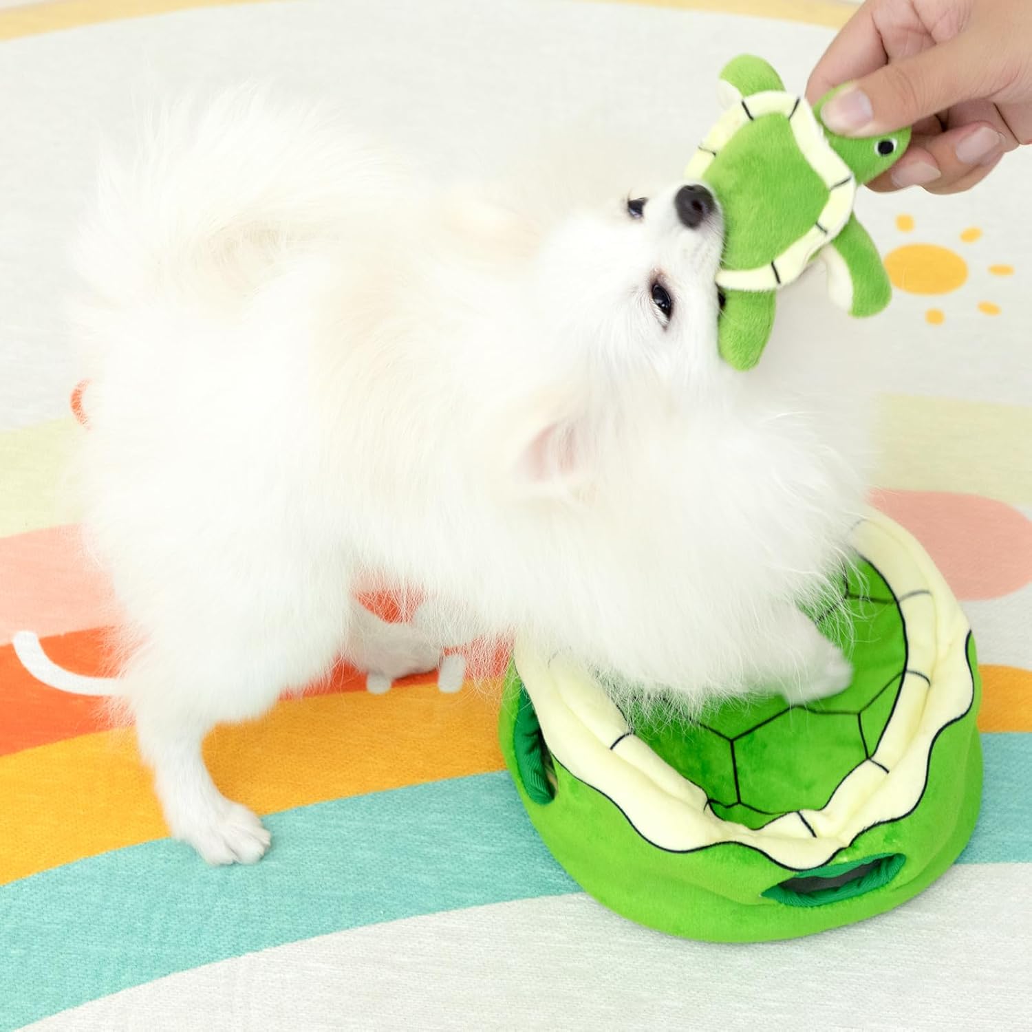 Hollypet Juguete Chirriante para Perros, Juguetes de Peluche Intera...