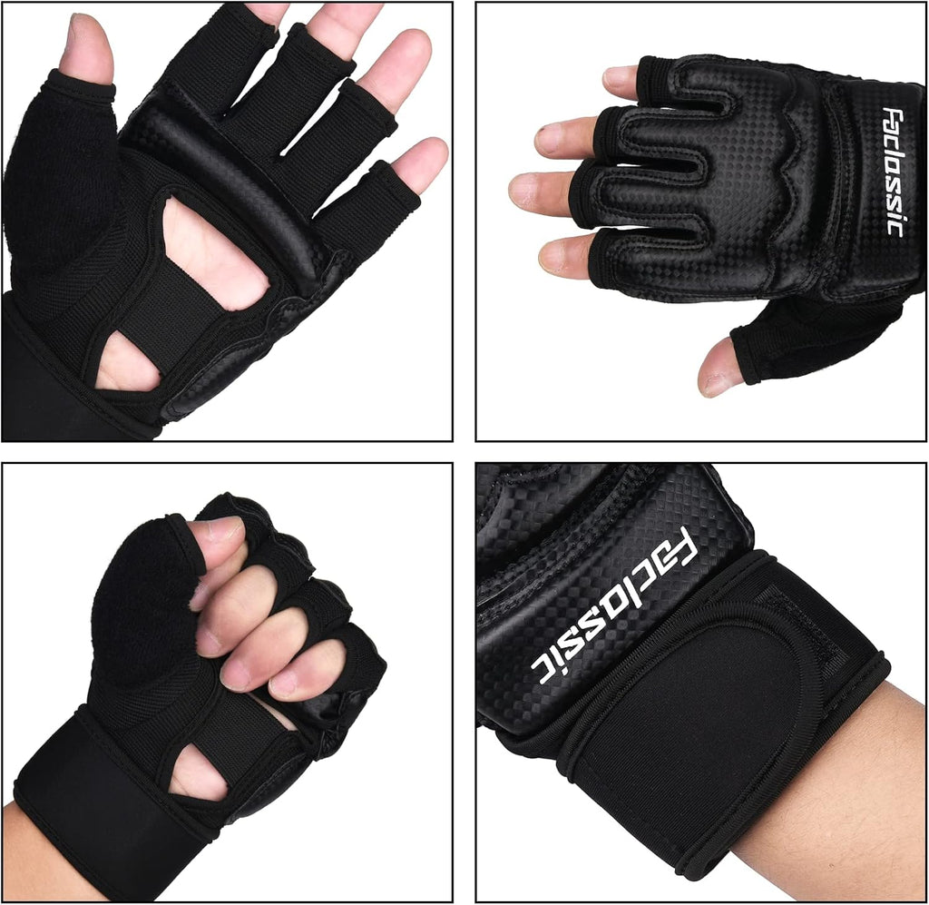 Guantes de boxeo de kickboxing, guantes de boxeo para hombres, muje...