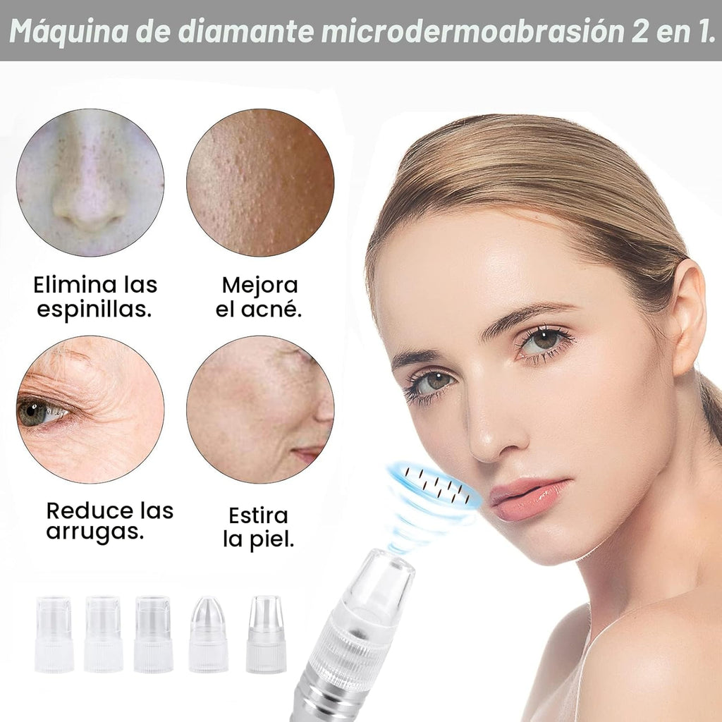 AIMENGXI Máquina de Microdermoabrasión de Diamante Profesional Plus...