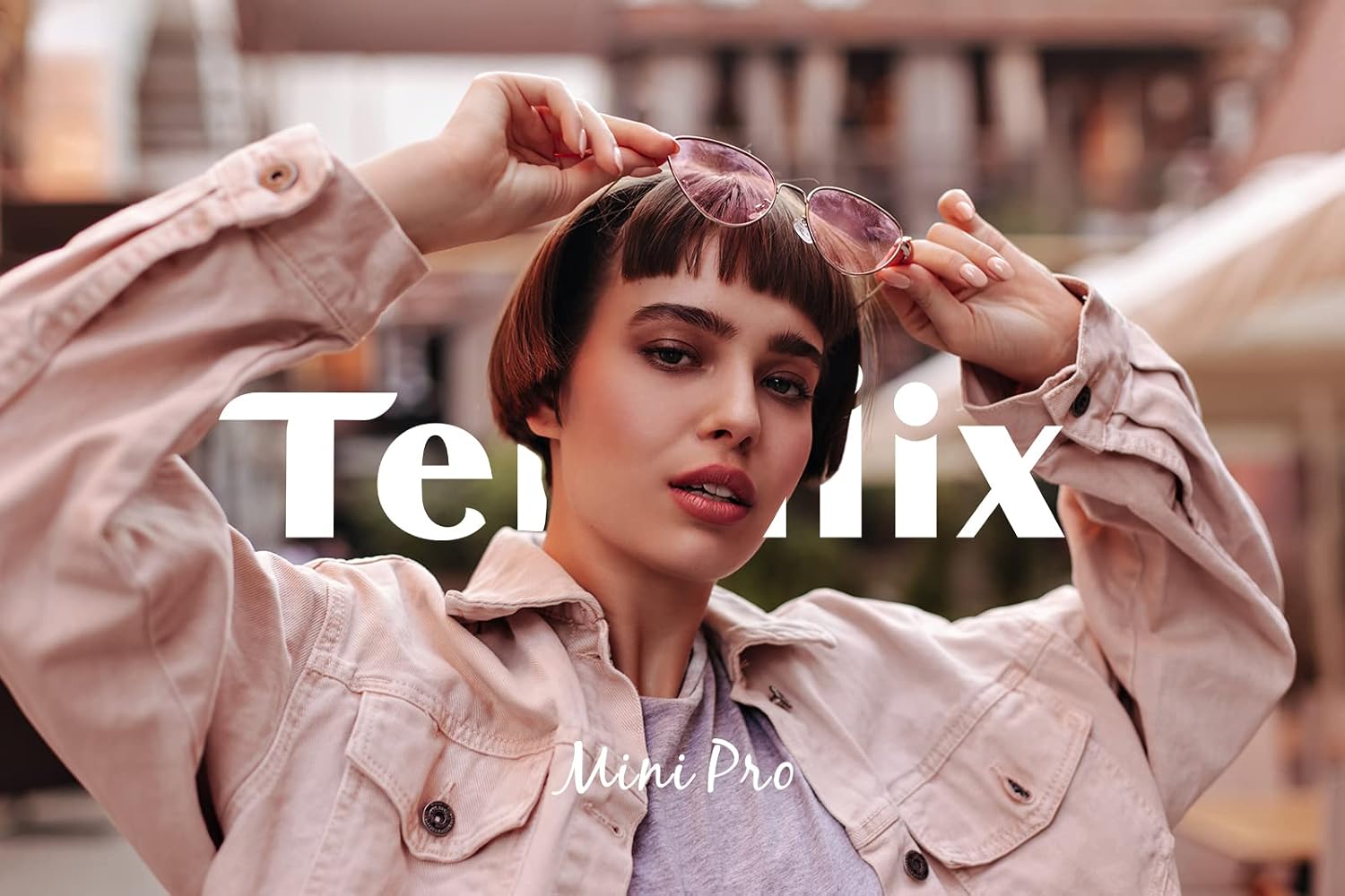 Terviiix Mini plancha plana para cabello corto, temperatura ajustab...