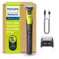 Norelco Philips OneBlade 360 con Conectividad Híbrida para Cara, Re...