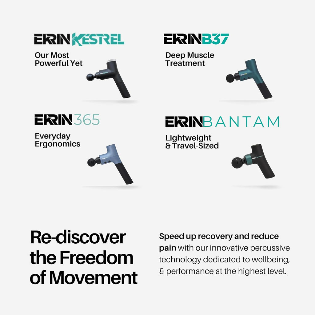 Ekrin Athletics Pistola de masaje Kestrel: precisión mejorada y com...