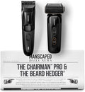 MANSCAPED® The Chairman™ PRO - Afeitadora facial eléctrica para hom...