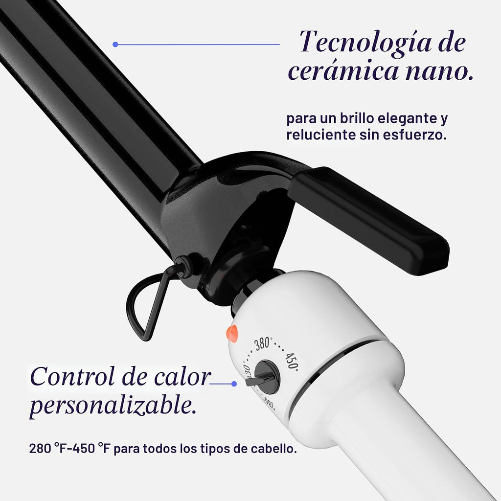 HOT TOOLS Pro Artist Nano Cerámica Rizador\/Varita | Para Cabello S...
