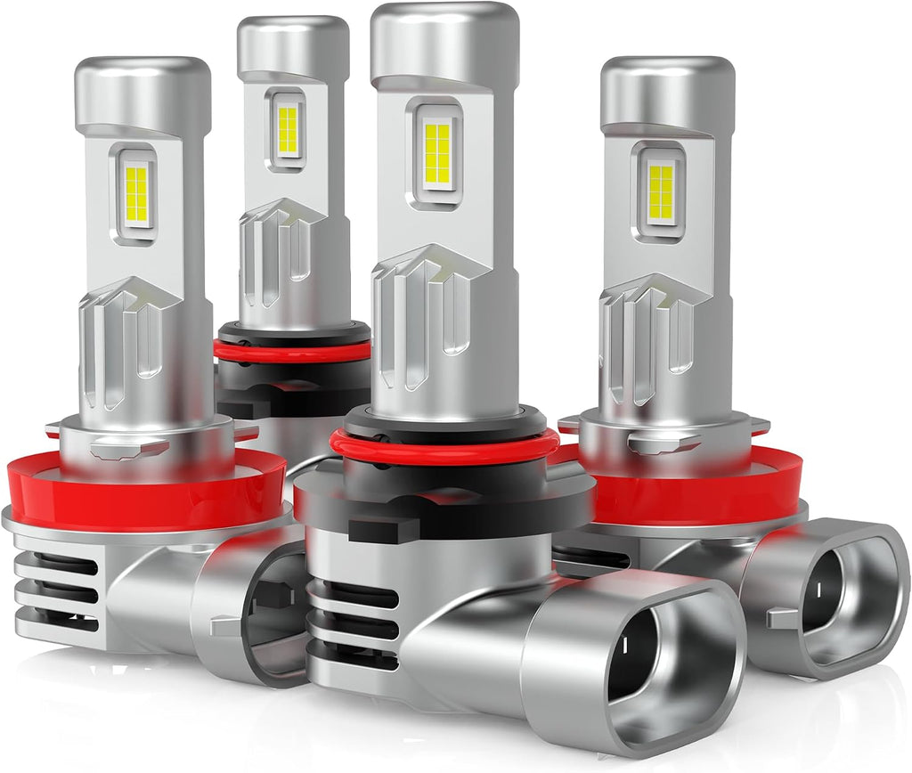 9005 H11 Bombilla Combo Luces HB3 H11\/H9\/H8 Plug and Play 100000L...