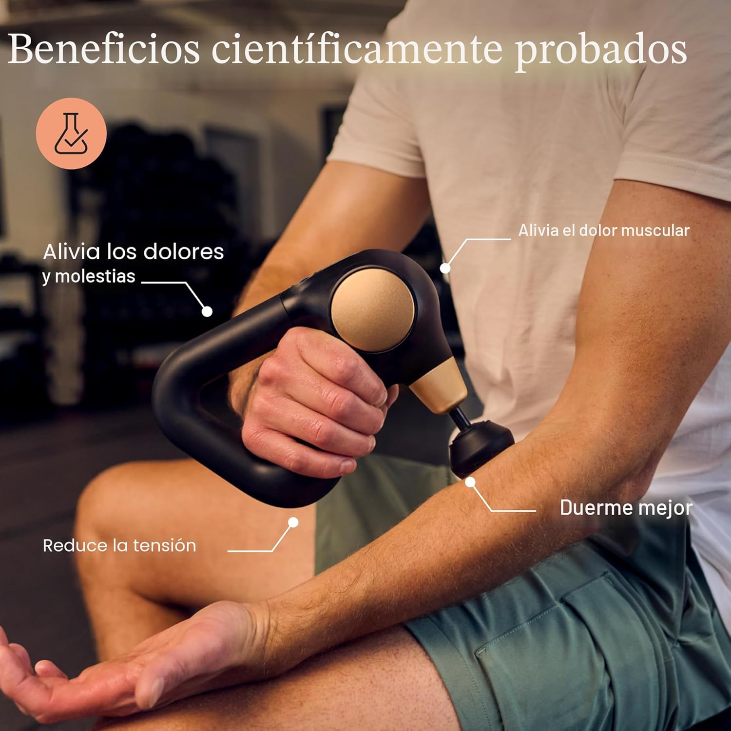 TheraGun Therabody - Pistola de masaje relajante con rutinas guiada...