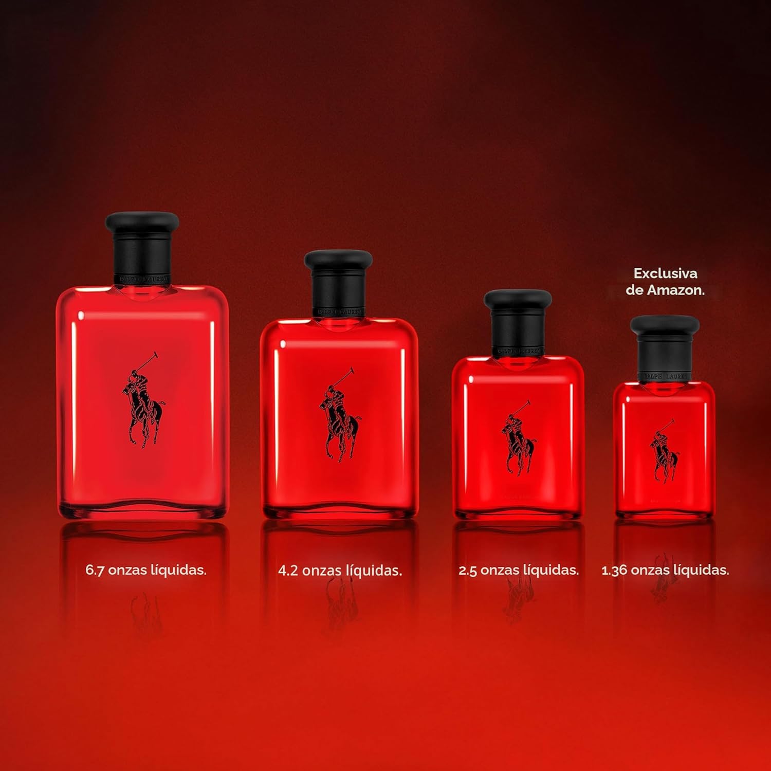 FRAGANCIAS RALPH LAUREN - Polo Red - Eau de Toilette - Colonia para...