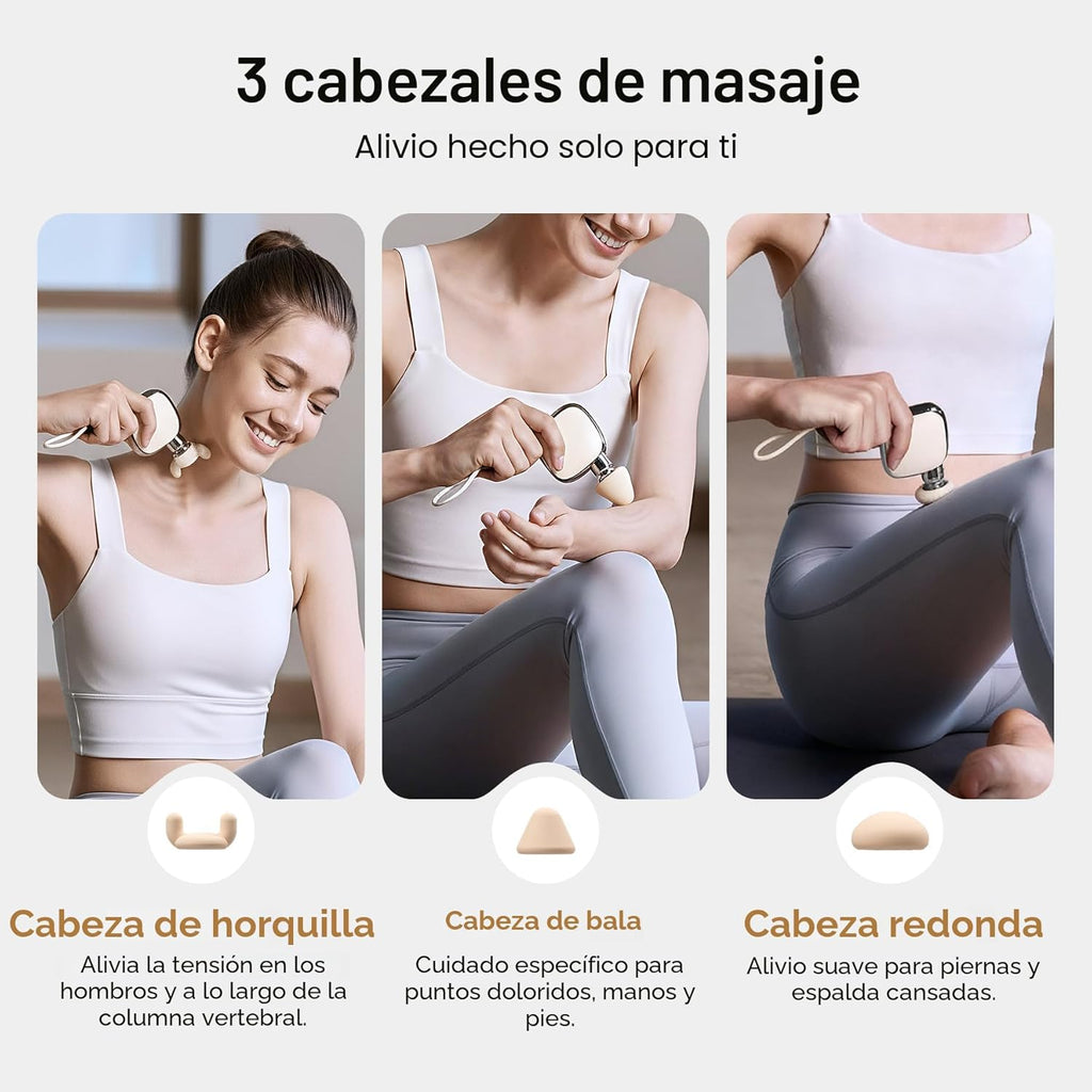 INIA PocketForce - Mini pistola de masaje, 75% más pequeña, de perc...