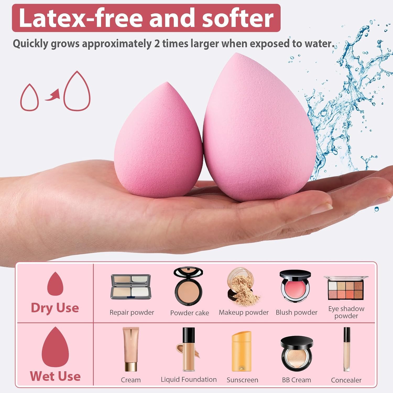 Juego de brochas de maquillaje, 42 piezas, juego de herramientas de...