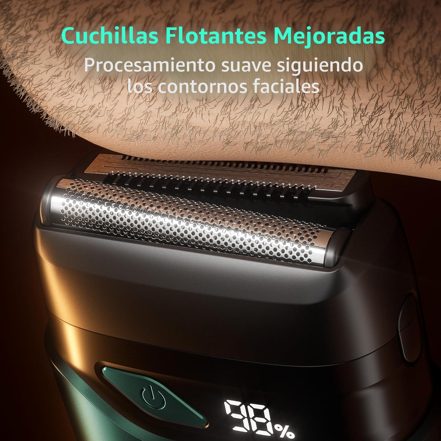 Afeitadoras eléctricas de papel de aluminio para hombres, mini maqu...