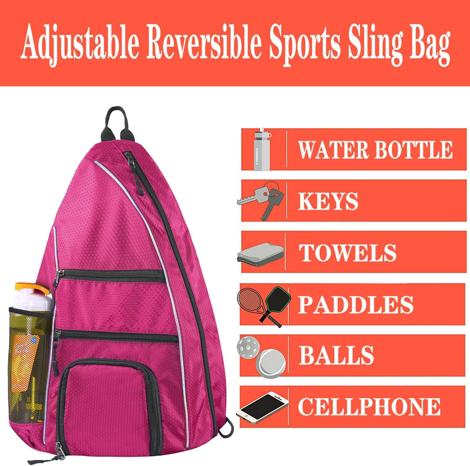 LLYWCM Bolsa de pickleball \u2013 Bolsas de pickleball para mujeres...