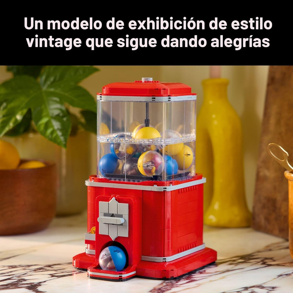 LEGO Ideas Minifigure - Juego de construcción de máquinas expendedo...