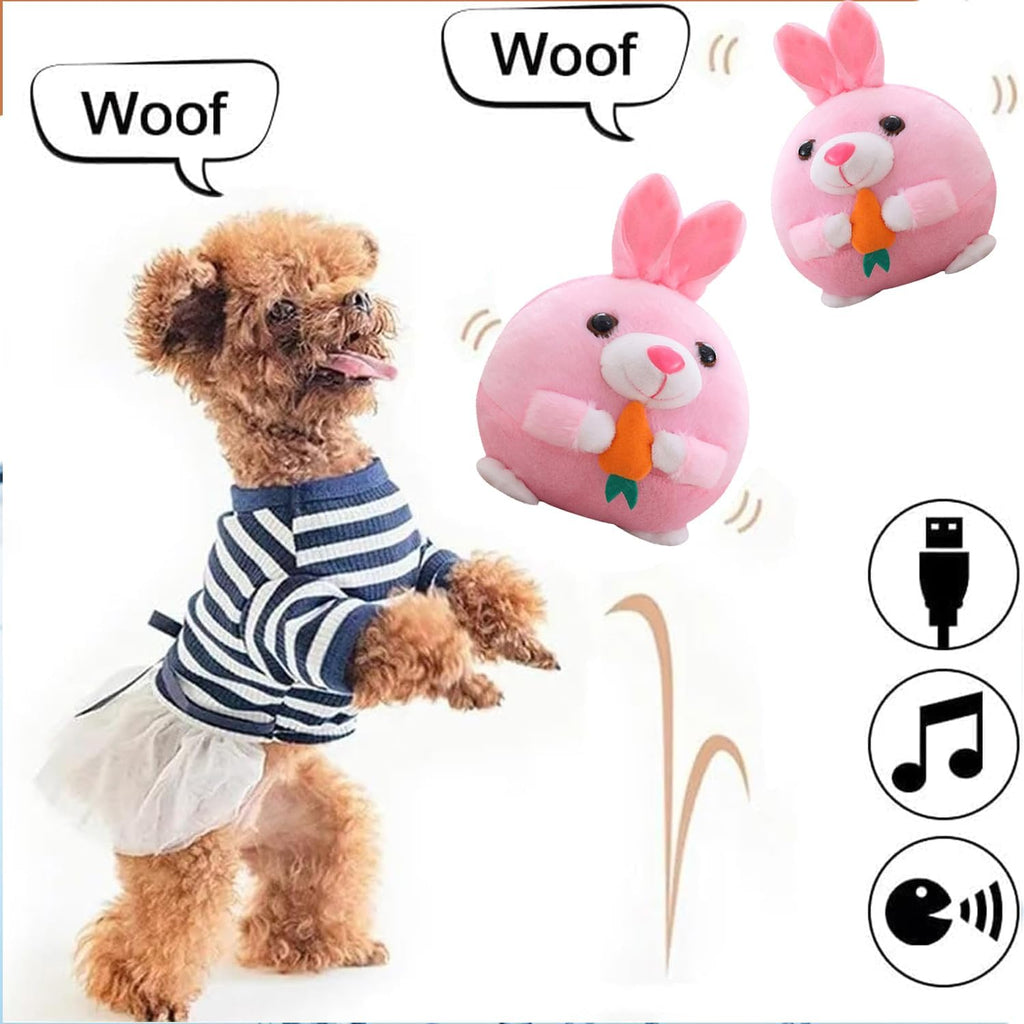 Juguete de peluche activo para mascotas, juguetes interactivos para...
